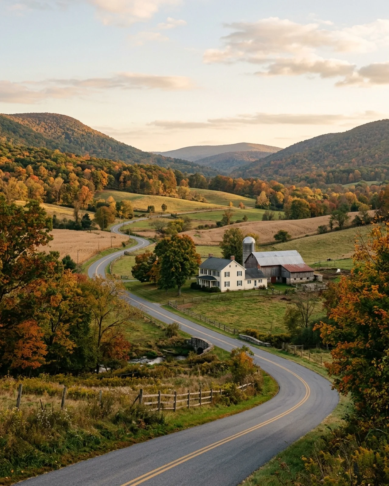 Middletown Valley, Maryland — rural farmland and homes served by Charles F. Murphy Plumbing