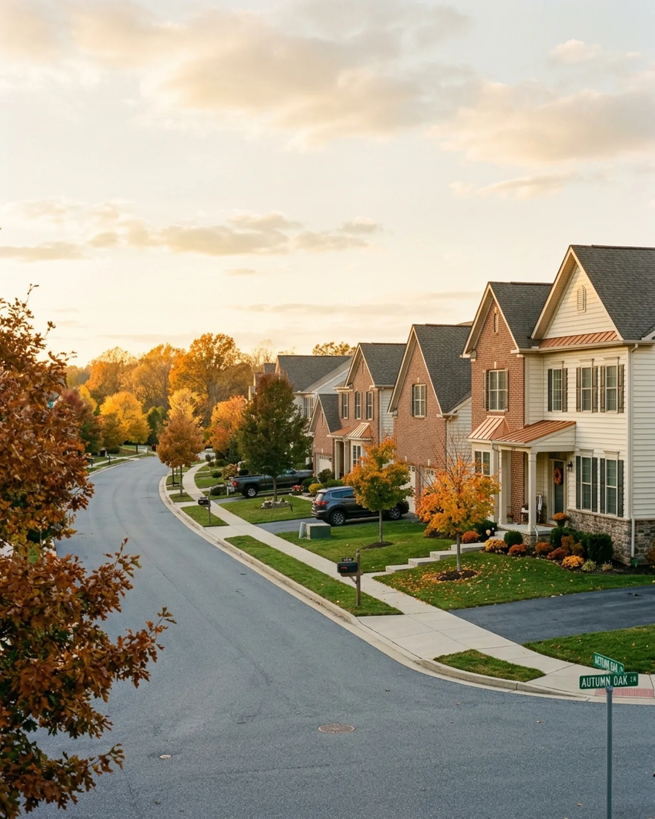 Urbana, Maryland residential neighborhood served by Charles F. Murphy Plumbing